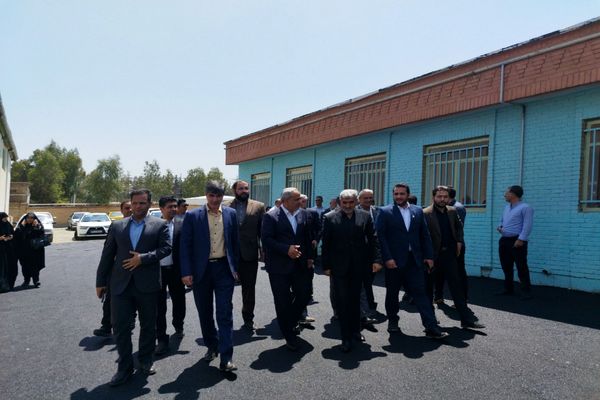 برگزاری آئین افتتاح سالن ورزشی خیرساز مدرسه استثنایی شهدای ملارد 