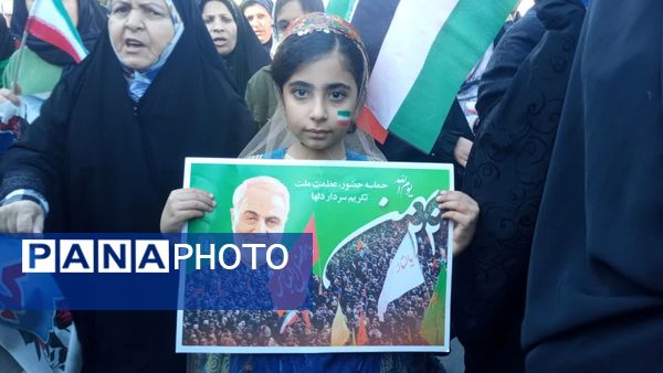 حضور پرشور مردم یاسوج در راهپیمایی ۲۲ بهمن