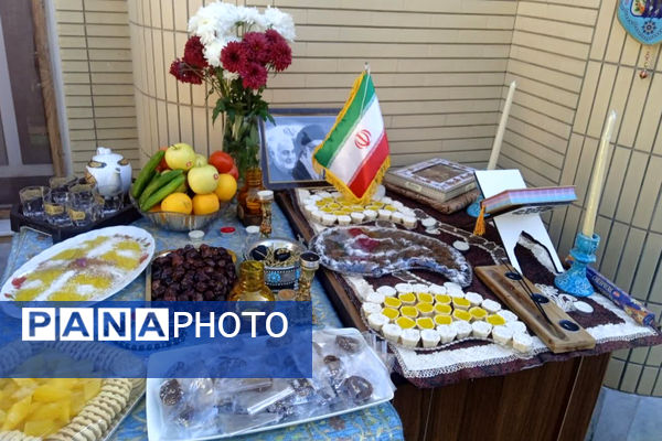 استقبال از شهید گمنام به میزبانی دبیرستان در ادب 