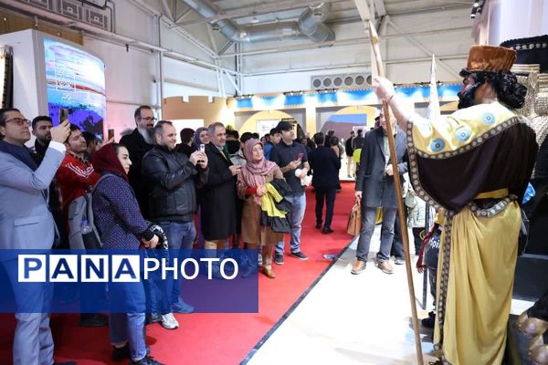 غرفه استان فارس در آخرین روز از هجدهمین نمایشگاه بین‌المللی گردشگری و صنایع وابسته تهران