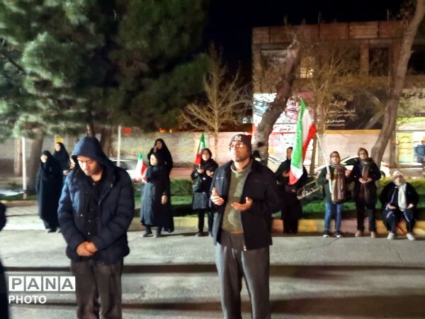 حضور مردم نمایشی از اتحادوهمبستگی دربلوار جمهوری نیشابور