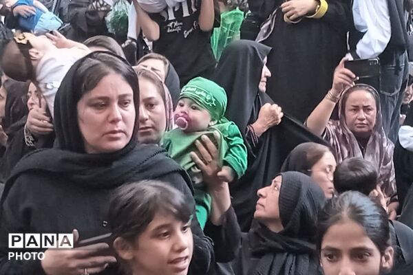 ندای «یا علی‌اصغر (ع)» از شیرخوارگان حسینی در زرقان