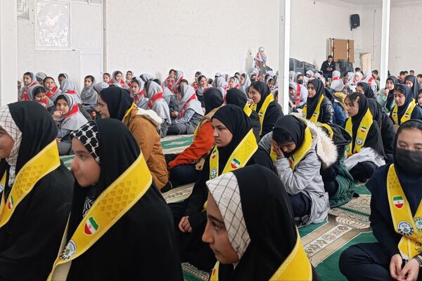 همایش زیبا و باشکوه یاوران انقلاب پیشتازان مقاومت در قادر آباد