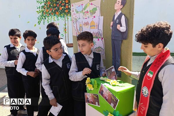 جشن عاطفه‌ها در دبستان ایمان همزمان با سراسر کشور
