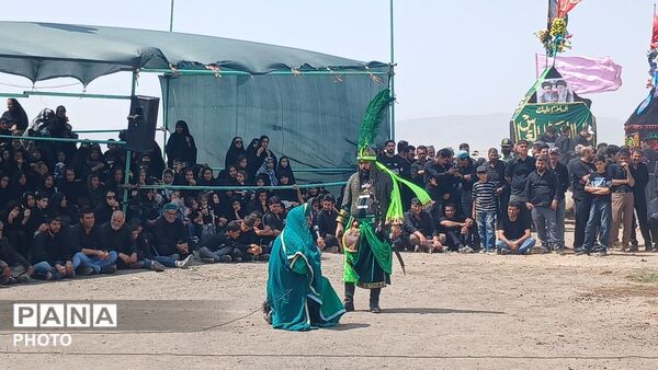روستای مرزان؛ آیین عاشوراییِ میعاد عاشقان حسینی و بیعت با رهبر سوم انقلاب اسلامی