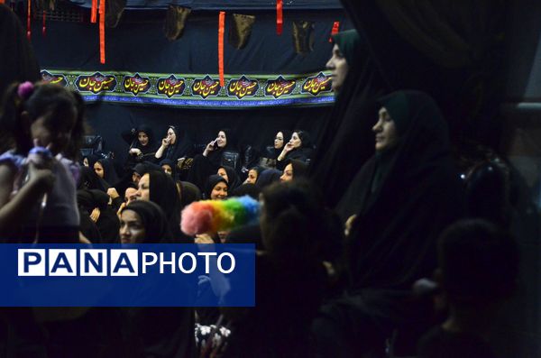 مراسم شب نهم محرم در هیئت فرهنگیان  نیشابور