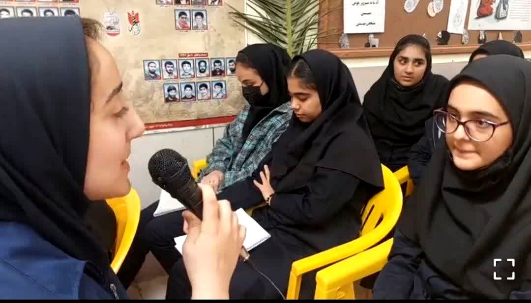 حال و هوای دانش‌آموزان کازرون در روز اول ماه رمضان/ فیلم