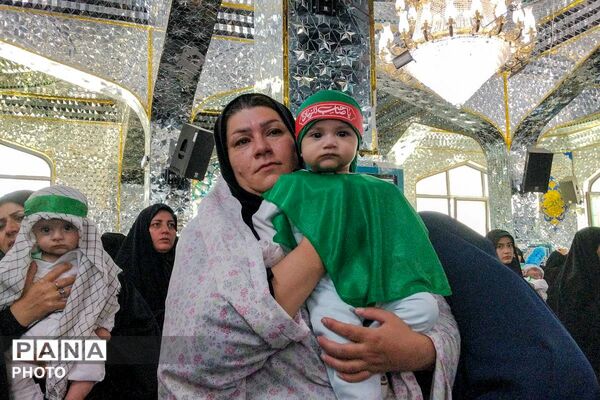گهواره‌های سبز در سوگ کربلا؛ همایش شیرخوارگان حسینی در بجنورد
/1