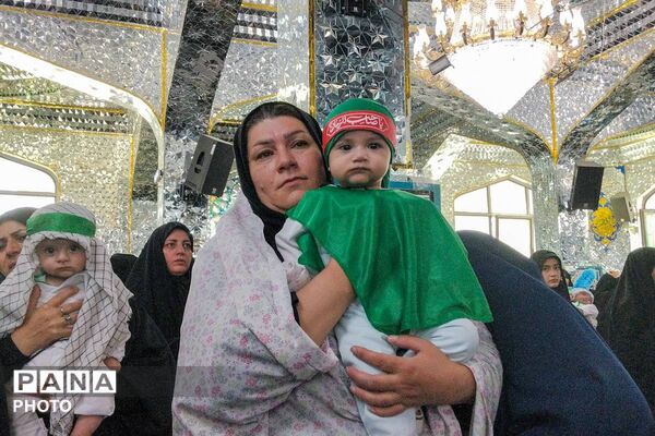 گهواره‌های سبز در سوگ کربلا؛ همایش شیرخوارگان حسینی در بجنورد
/1