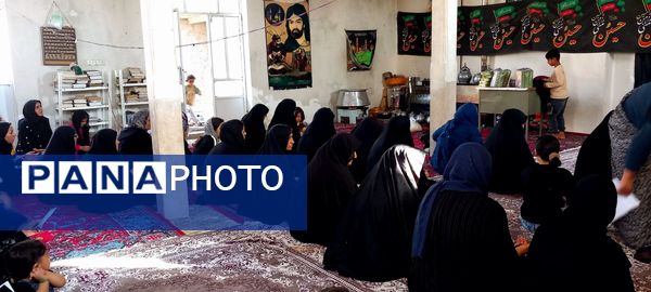 برگزاری باشکوه مراسم عزاداری امام رضا(ع) در نورآباد روستای سراب غضنفر