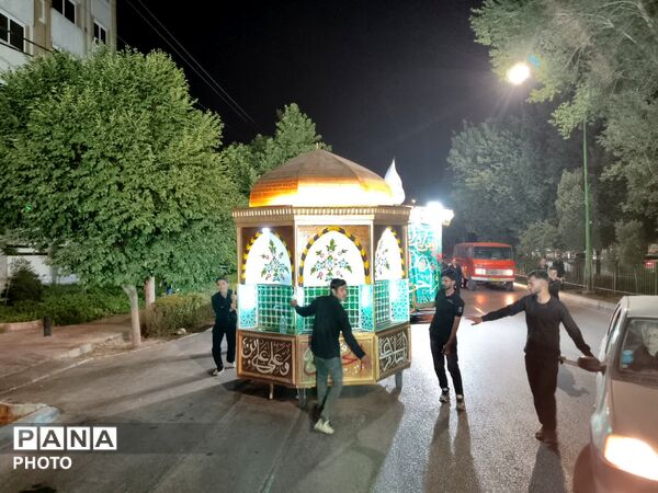 کاروان‌های عزاداری شب شهادت امام سجاد(ع) در سراسر اصفهان به حرکت درآمد
