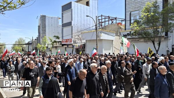 مراسم تشییع پیکر پاک سرهنگ پاسدار شهید حمید محمدی