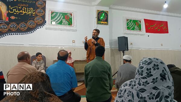 نماز استغاثه به امام زمان برای پیروزی رزمندگان جبهه اسلام در شهرستان مارگون