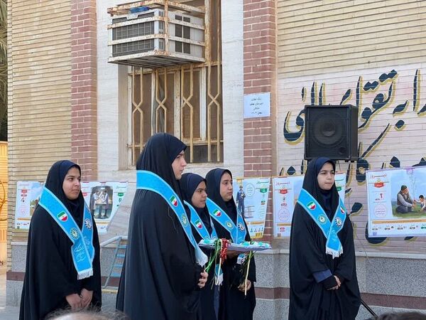 برگزاری آیین نواختن زنگ انقلاب اسلامی در گوشه‌گوشه خوزستان