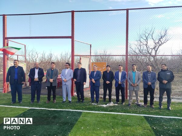 افتتاح زمین چمن مصنوعی اردوگاه المهدی (عج) مراغه