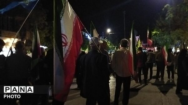 نود و نهمین شب از اجتماعات مردمی نیشابور 