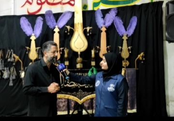 ارادت مردم روستای دماب شهرستان مهردشت به امام حسین (ع)