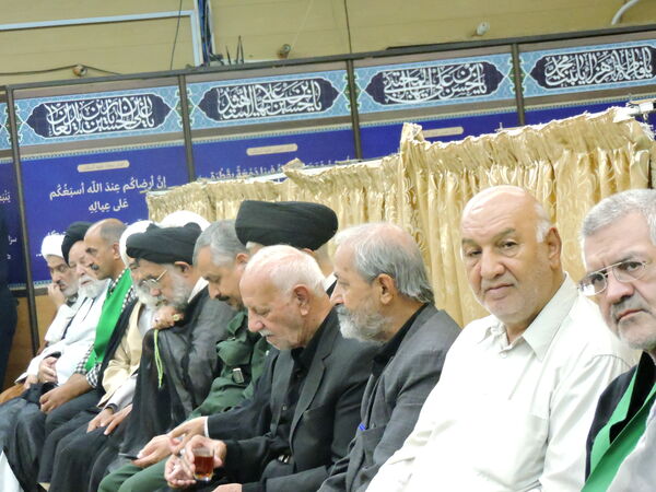مراسم شهادت امام سجاد (ع) در دفتر نماینده ولی فقیه در یزد