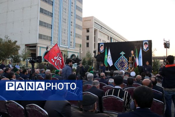 استقبال باشکوه مجاوران امام مهربانی‌ها از میهمانان بیست و دومین اجلاسیه بین‌المللی پیرغلامان حسینی در مشهد