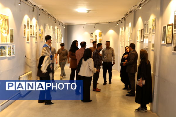 افتتاح نمایشگاه جادوی هنر در بافت 