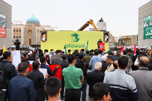 بزرگداشت یاد سید حسن نصرالله در مشهد 