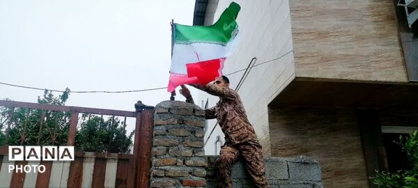 یادواره خانگی شهدا در روستای گرجی محله