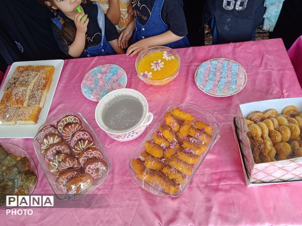 جشنواره غذای سالم در روستای آبنیه