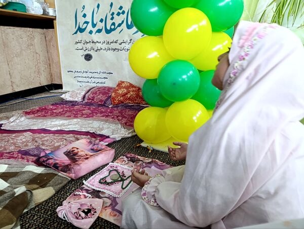 برگزاری مراسم اعتکاف در مسجد اعظم دارالقرآن امام خمینی نیشابور 