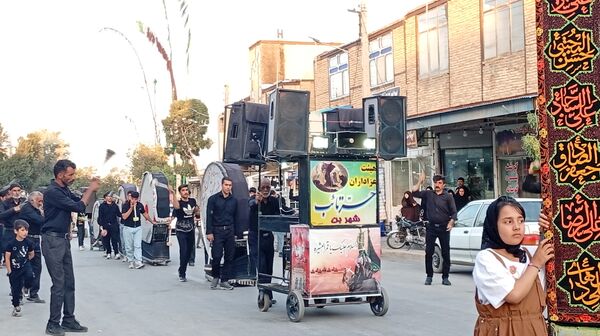 عزاداری پرشور مردم شهرستان بن 