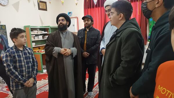 برپایی نمایشگاه مدرسه انقلاب در دبیرستان شهید رجایی