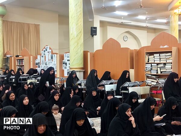 عزاداری شهادت رهبر انقلاب ویژه دانش آموزان کاشمری