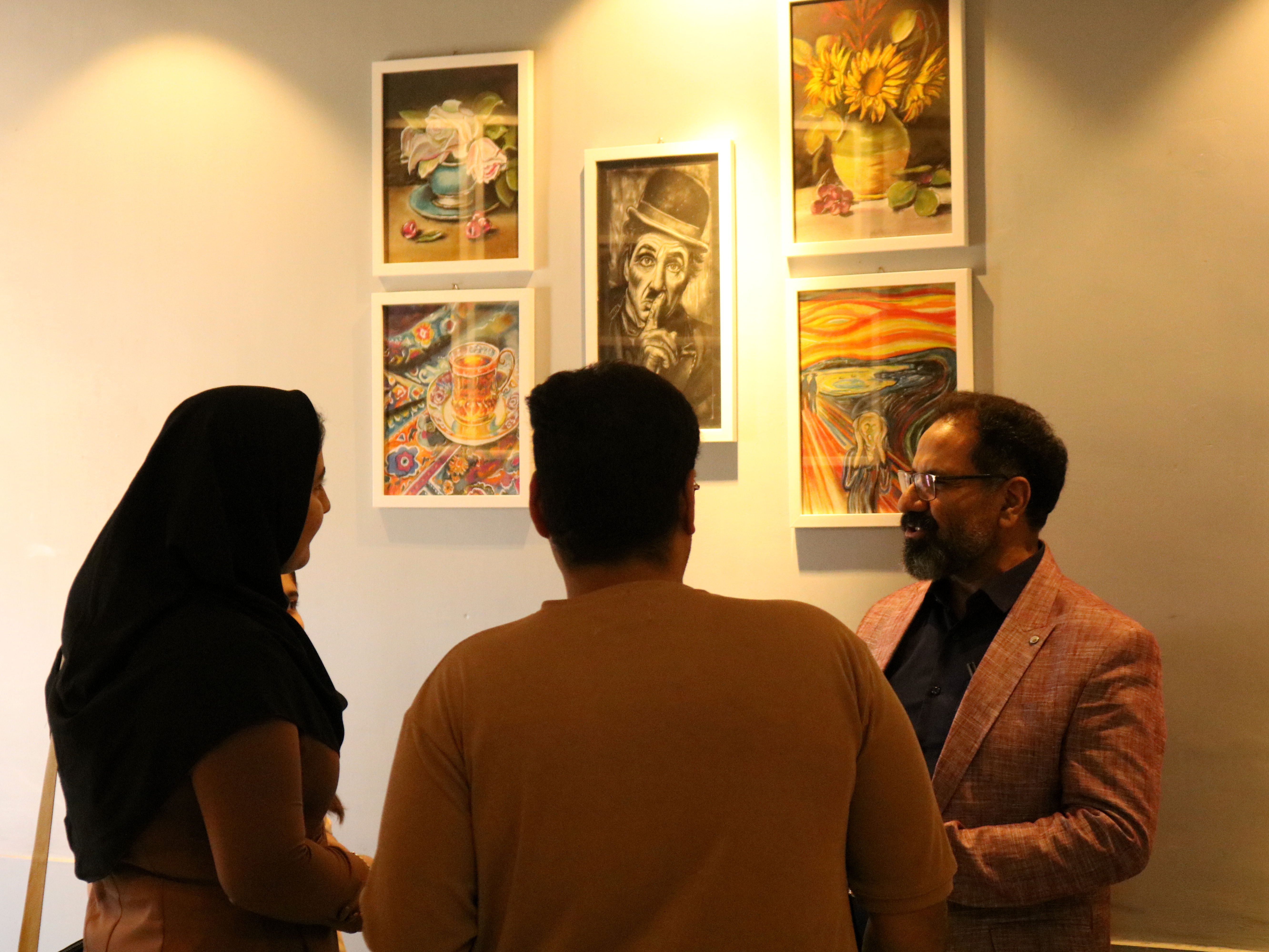 افتتاح نمایشگاه جادوی هنر در بافت 