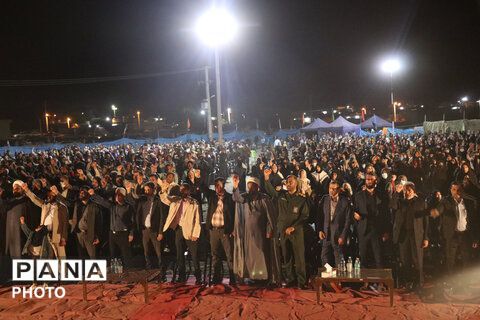  یادواره شهدای دانش‌آموز شجره طیبه میناب در شهر شمیل بندرعباس