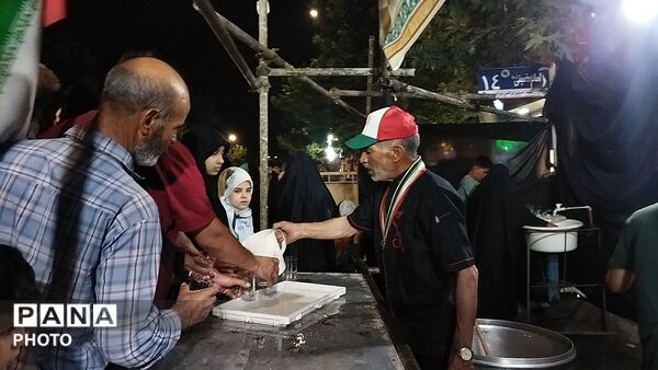 موکب شهدای روستای آهوان در صد و ششمین شب از اجتماعات مردمی 