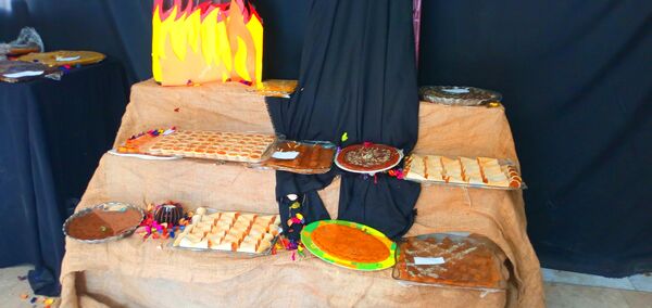 مراسم عزاداری شهادت حضرت فاطمه زهرا(س) در دبیرستان میرزا جعفر سروقد 