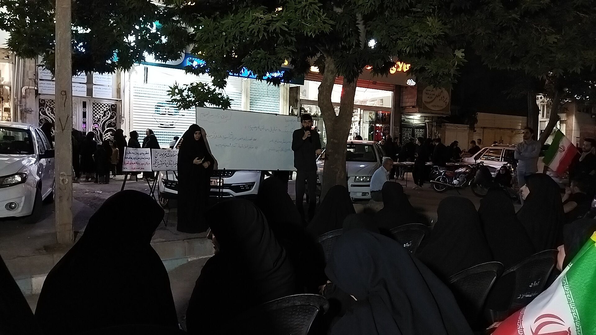 کافه گفتگوی بلوار فضل نیشابور در ششمین شب محرم ۱۴۰۵ 