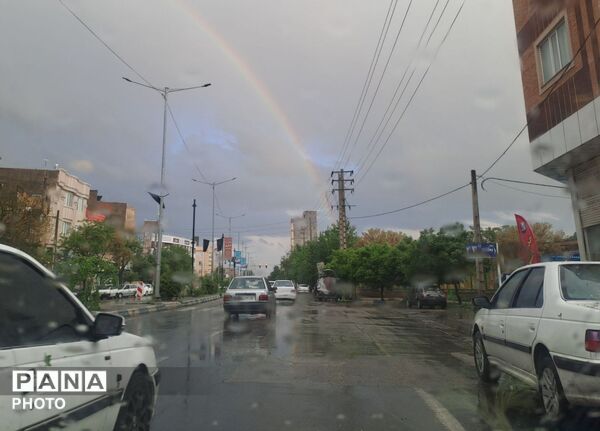 نیشابور در اوایل اردیبهشت میزبان باران شد 