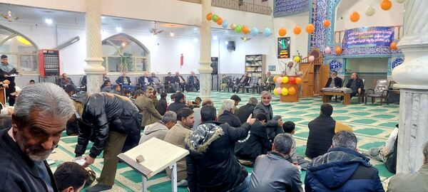 جشن ولادت امام علی (ع)در مسجد جامع روستای ارغا