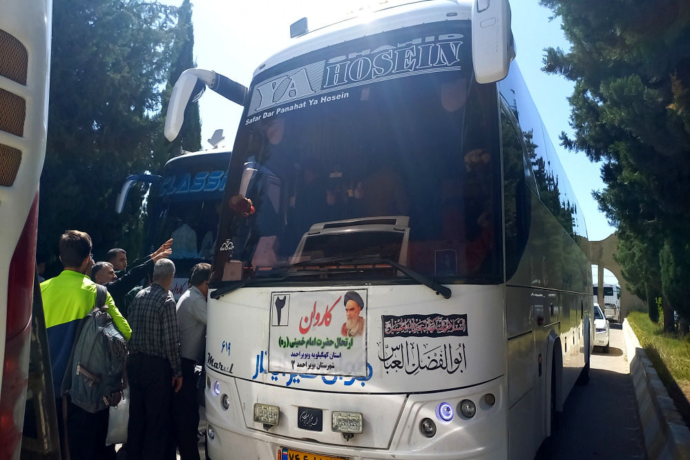 اعزام کاروان کهگیلویه‌ و‌ بویراحمد به‌مناسبت سالگرد امام راحل (ره)