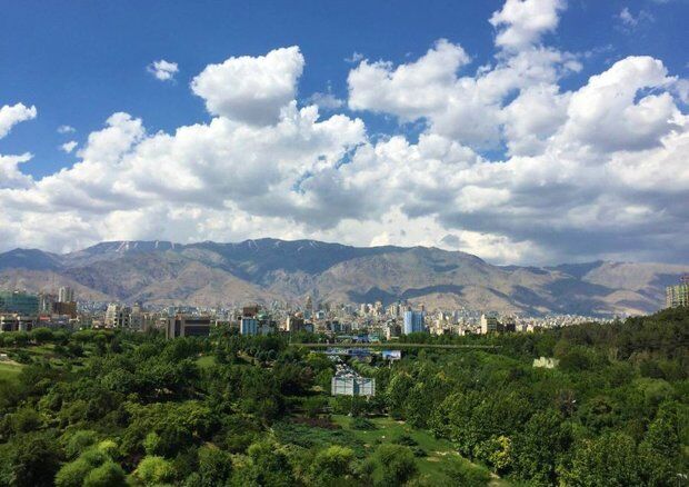 کیفیت هوای تهران در شرایط قابل قبول