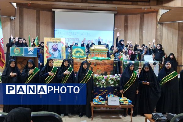 مراسم عزاداری دختران امام رضا (ع) ناحیه ۳ شیراز