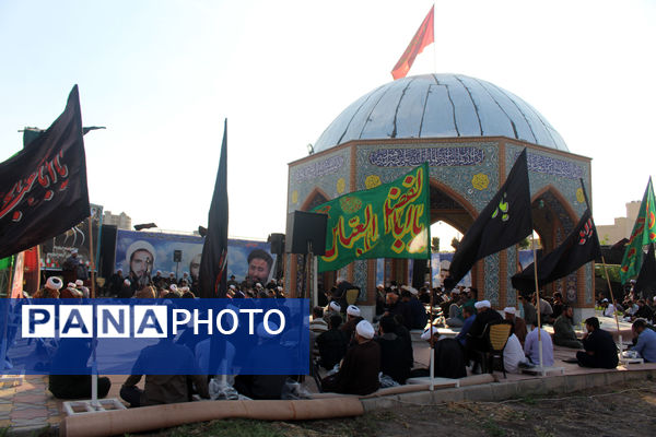 عزاداری سالروز شهادت امام جعفر صادق(ع) در تیپ 83 روحانیون رزمی تبلیغی