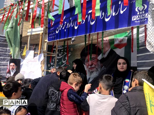 حضور پرشور مردم شهرستان راز و جرگلان در راهپیمایی روز قدس