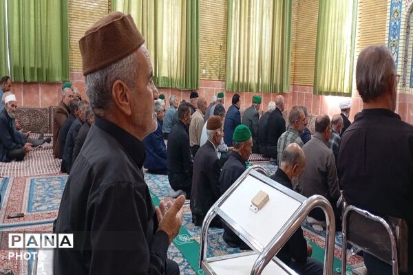 مراسم عزاداری امام رضا علیه السلام در حسینیه شهر بار نیشابور