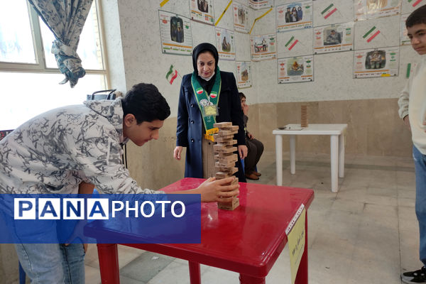 برگزاری مسابقات بازی فکری رشته جنگا ناحیه 4 شیراز