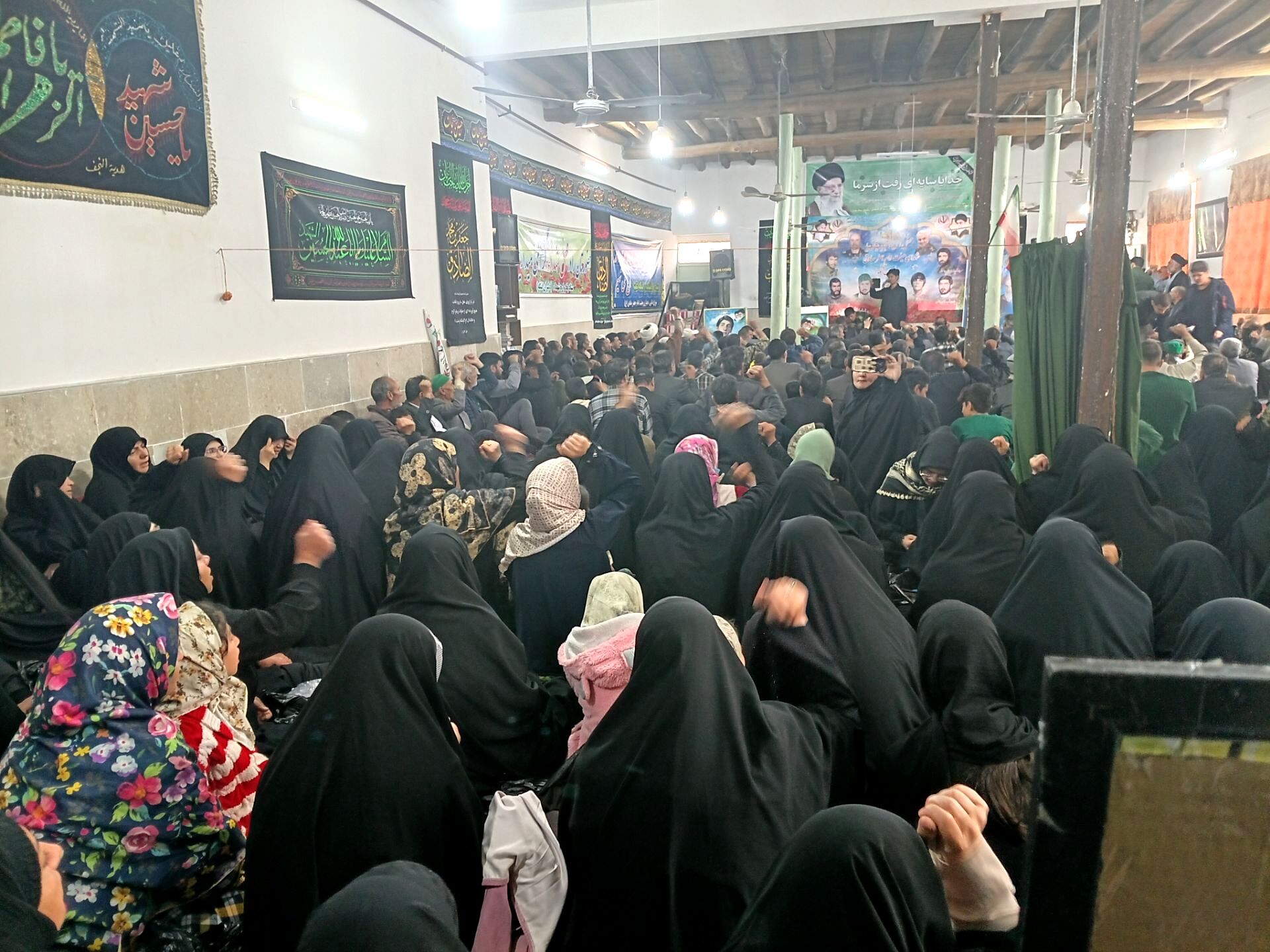 مراسم شهادت امام جعفر صادق(ع) در روستای تنگه علیا