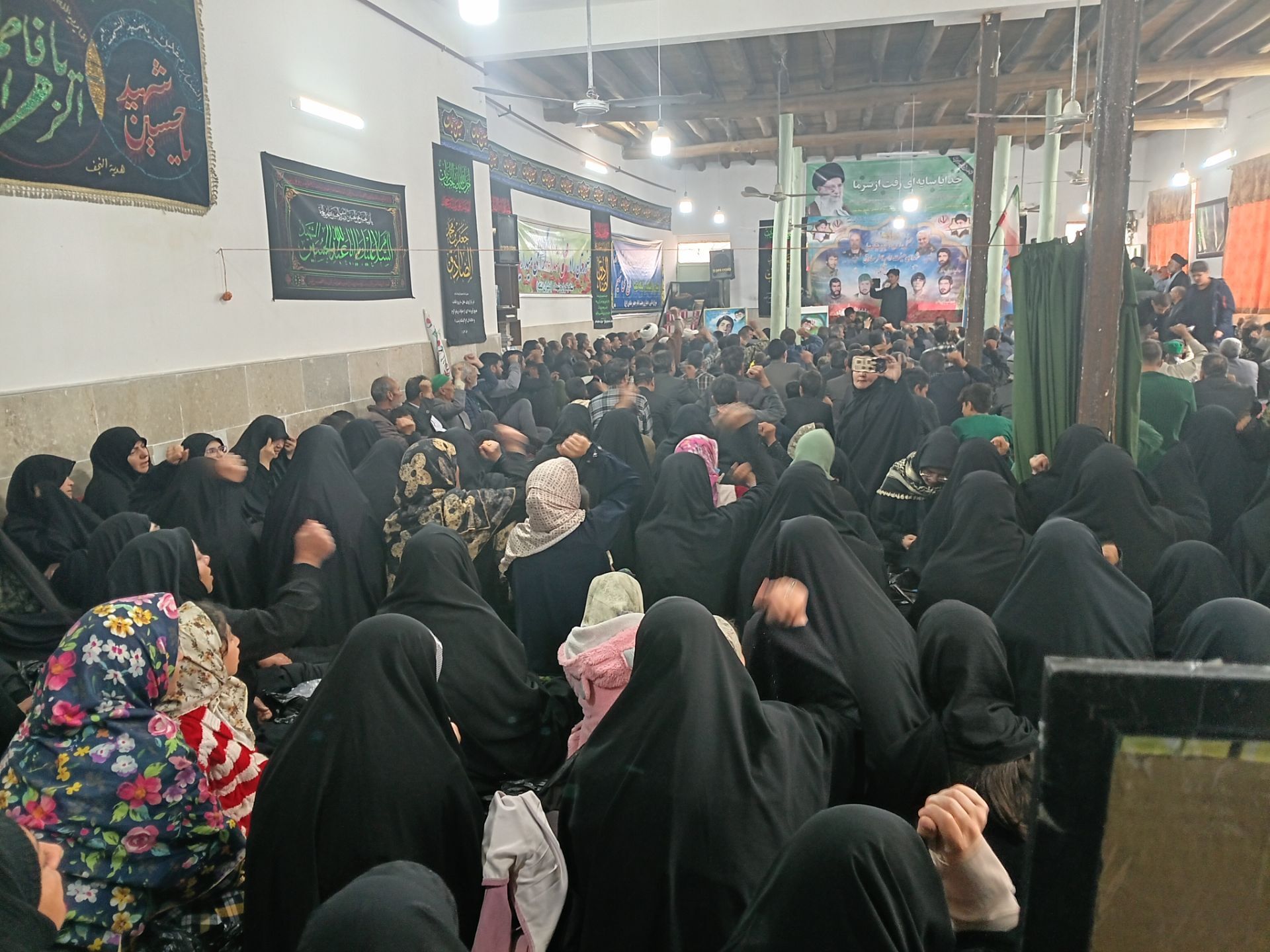 مراسم شهادت امام جعفر صادق(ع) در روستای تنگه علیا