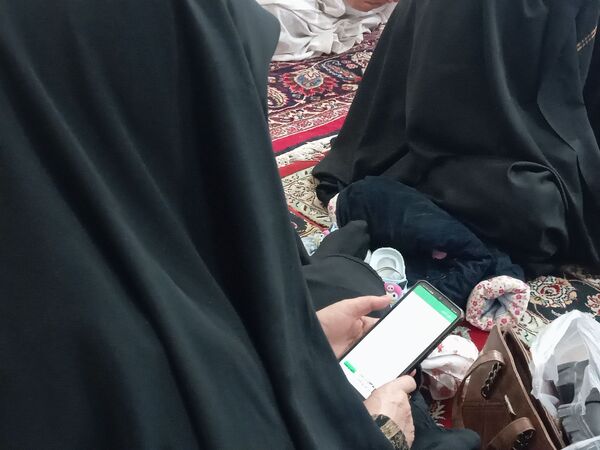 تلاوت دعای کمیل در شهرستان کاخک