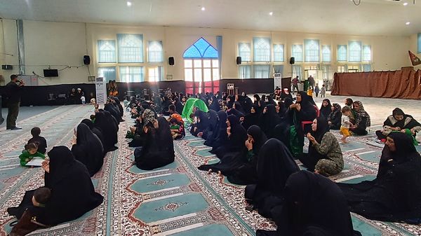  مراسم شیرخوارگان حسینی در شهرستان مارگون