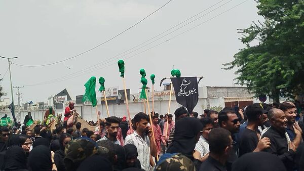 مراسم عزاداری روز عاشورا در میناب